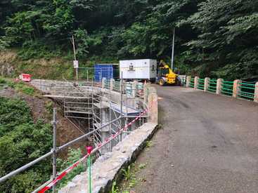 Restauration Pont de CHEUST 